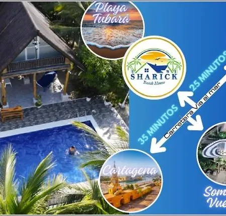 Sharick Beach House Tubara Exterior photo